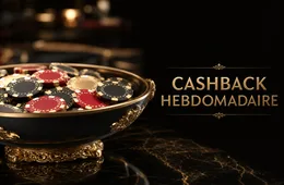 Offre Lucky Treasure : Cashback hebdomadaire
